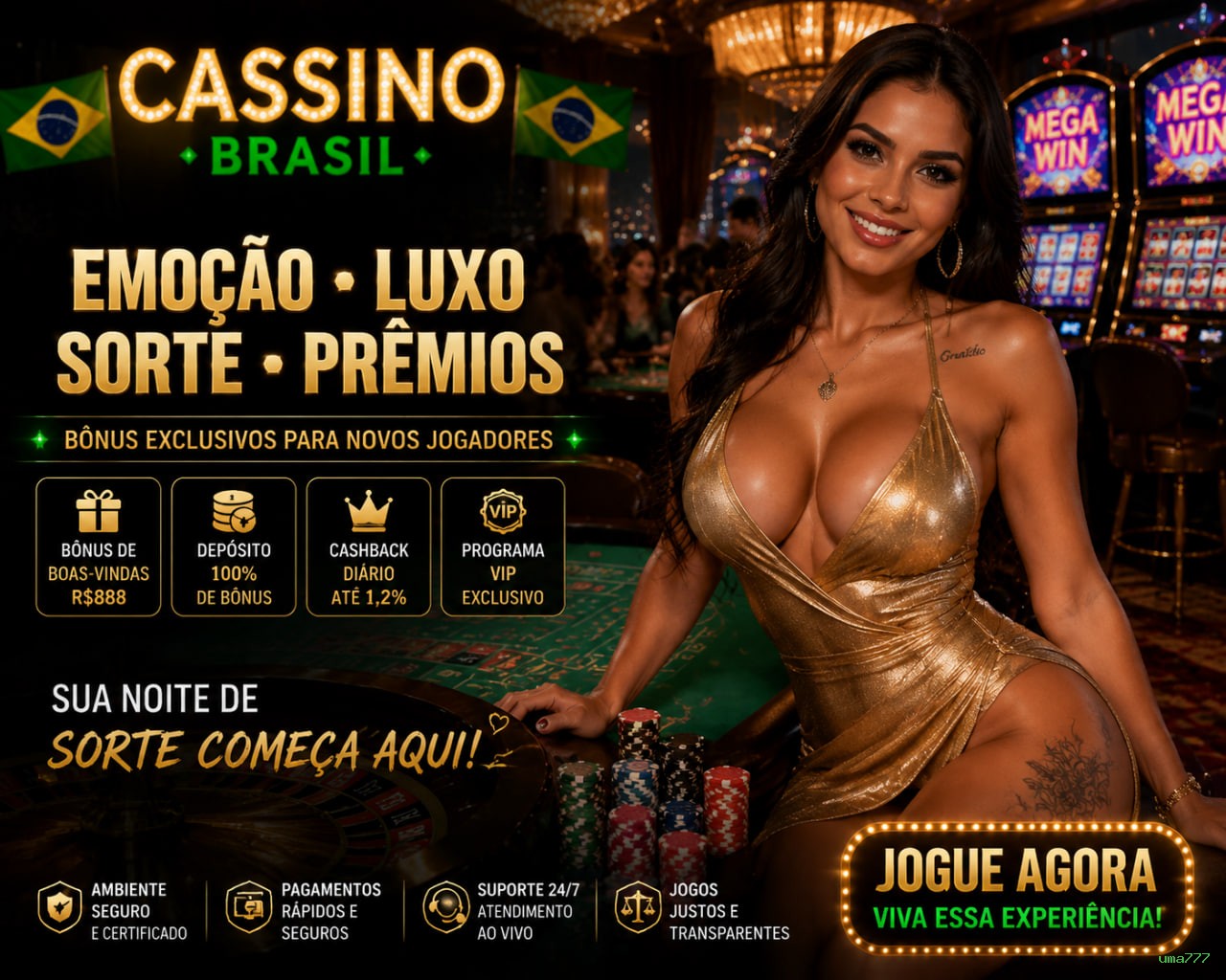 Cashback VIP uma777 - reembolso semanal