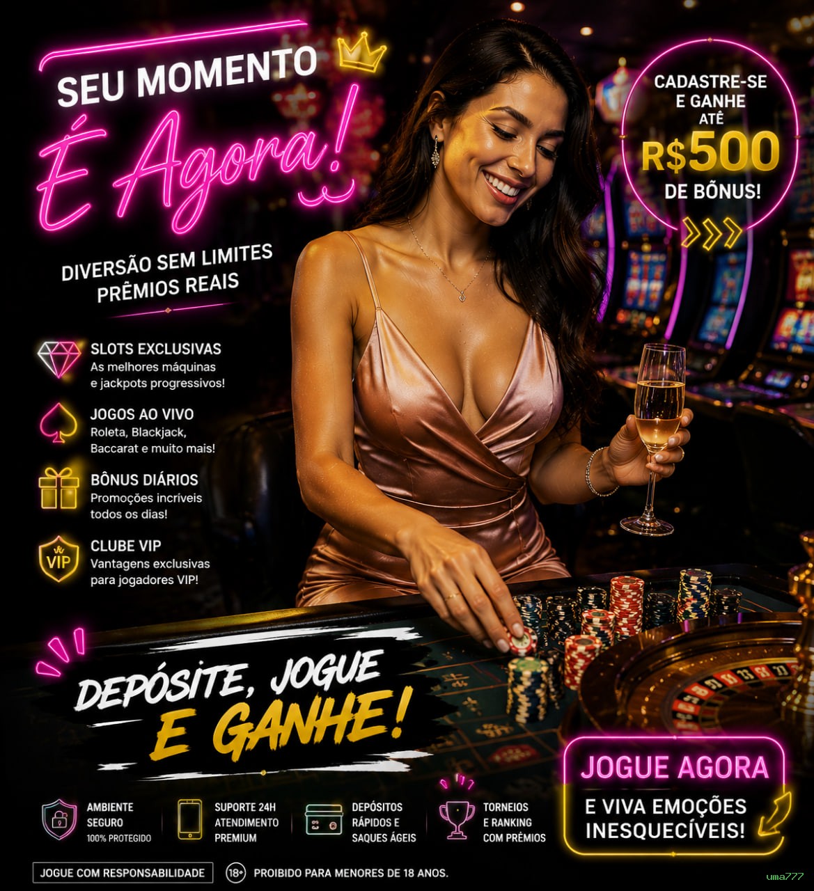 Suporte VIP uma777 - atendimento prioritário